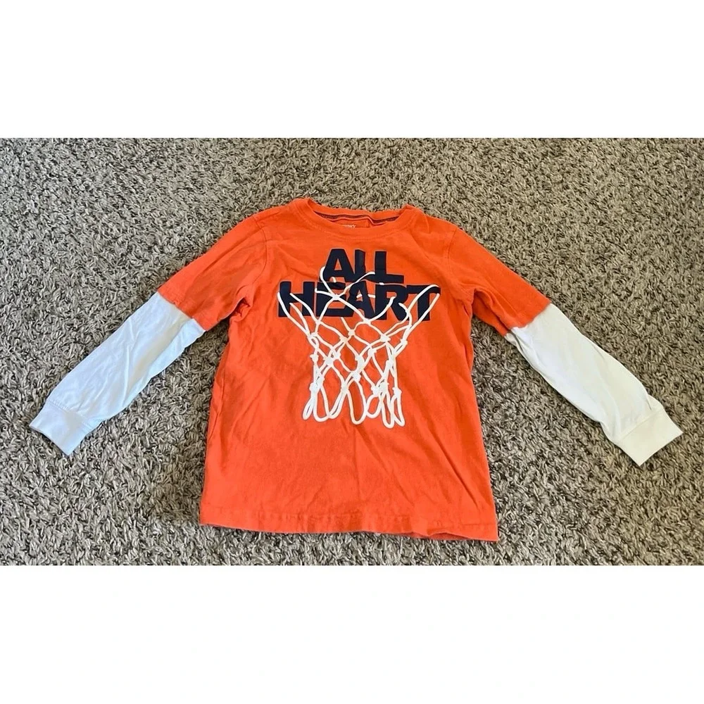 Carter's Boys Orange White 